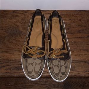 Coach loafers-never been worn